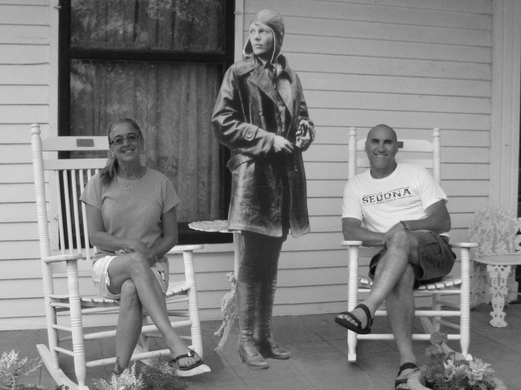 Treva and I (if we had visited with Amelia circa 1920's)