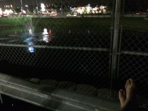 Water fountain at Camp Wal*mart